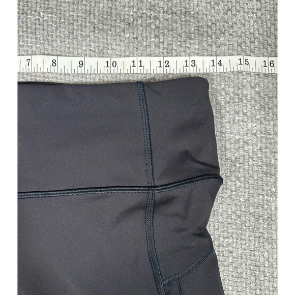 Athleta Rainier Tight Leggings Womens Medium Tall Black Active Run Yoga Train - Picture 6 of 11